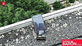 Gorgeous Adrienne's blind date clip