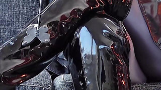 Femdom POV Strap-on Video: Jerk off Instructions and Goon, Dirty Talking Mistress