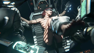 Shepard Impregnated by Geth
