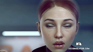 3D Vixen Rides Monster Dick & Moans for More