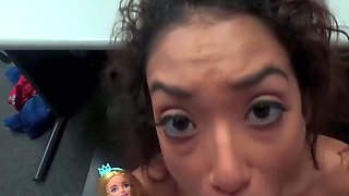 American dark-hued teen gets anal invasion punishment