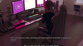 Reclaiming the Lost - Streamer Teases Her Chat with Her Massive Tits
