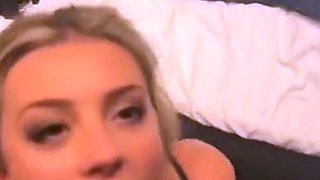 Miss Alice The Blonde Wife Enjoys Her Dream Cuckold