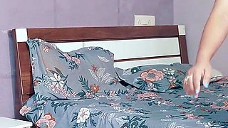 Big Boobs Desi Wife Desperate for the Sex and Seduced by Her Gym Trainer in the Home