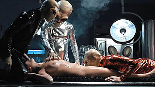 Rissa May Takes Alien Monster Cocks In A Bukkake Gangbang
