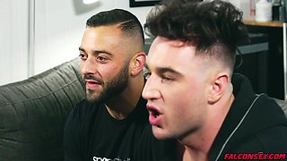 Drew and Michael Boston fuck till they cum