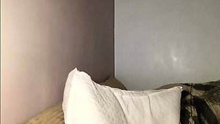 Cute asian teen with a big cock jerking on cam realteenscam