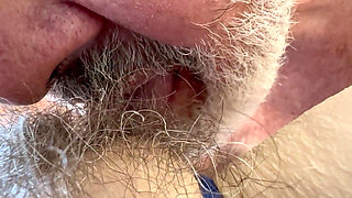 Close up Cunnilingus