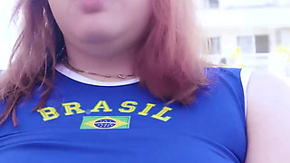 Smoking Fetish - Chubby Smokes on Your Face and Shows Her