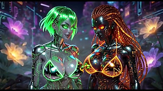Captain Nova Song and Kiss clips, Ai animation