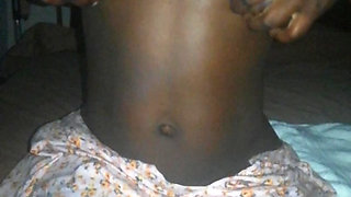 Hot Amature Homemade  African  Ebony Oiled Teen Big Tits Dancing Sexy Body  POV