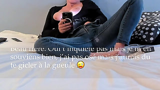 My Brother-in-law Fucked Me, I Took off the Condom so He Could Squirt Into My Whore Pussy