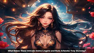 What Makes These Intricate Anime Lingerie and Nude Artworks Truly Stunning