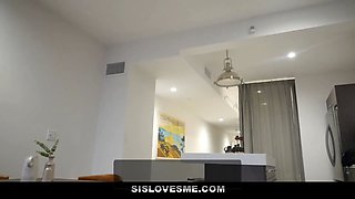 Splendid stepsis unwraps down and finger fucks herself trio scenes in 1