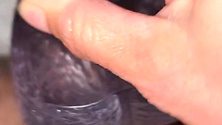 New Huge Dildo Pussy Squirt MILF GILF Solo