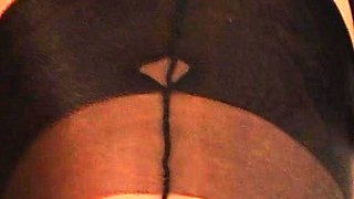 Flexible foot fetish masturbating with feet and hands