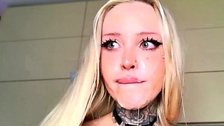 Close up view of a dude jerking off