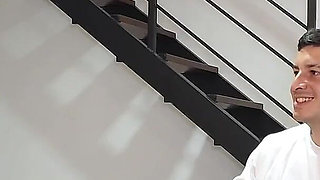 My MILF Stepmother and Her Sexy Stepsister Trap Me in the Bathroom for a Wild Threesome [pov]