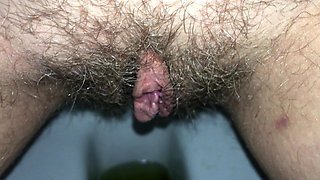 Sweet Golden Shower in the Toilet From
