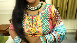 Wife Wears a New Dress and Gives Her Husband a Girlfriend in Hindi Voice
