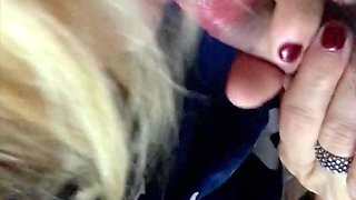 First She Squirts, Then She Delights Me with a Wonderful Blowjob and Finally a Beautiful Cum