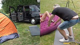 Blonde Intense Desire with Luci Reign in Tent Heat