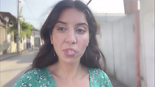 Teenie Bukkake Cumwalk - 18yo Covered in Cum Walking