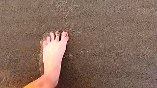 Walking on the Beach