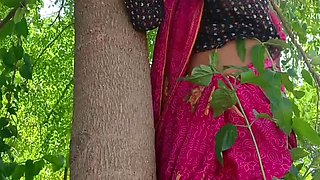 Indian Bhabhi Outdoor Sex with Devar - Anal, Blowjob, and Pee Desperation in HD