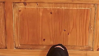 Easter Fun Tormenting the Balls and Cock of Tied Down Slave with Hot Candle Wax - Hard Female Domination