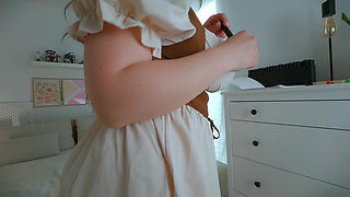 Curvy MILF in Medieval Dress Royal Treatment for My King