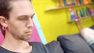 Inked Alt Slut Takes Double Penetration & Savage Ass Pounding From Two Doms