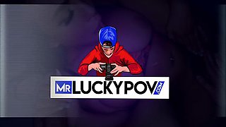 Brace Face Brunette Not As Innocent As She Looks ft. Tiana Blow by Mr Lucky POV: Porn