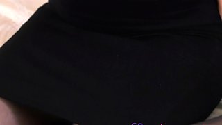 Suzi Star secretary striptease in bedroom