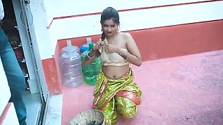 Sabji wali ka bra khol kr itna choda ki maza aa gya