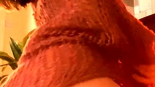 Hot amateur teen girl with big boobs toying pussy on cam
