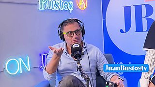 Juan Bustos gets off with a sex machine while cosplaying and chatting in a podcast