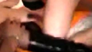Blonde Milf Aldonze C Gangbanged in Lingerie