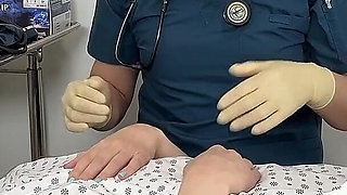 Nurse Bunny Gets a Gyno Exam Multi Angle