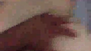 Hubby films as he lets his blonde wife try some BBC oo