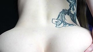 Sexy hottie Anetta Keys enjoys a solo toy masturbation