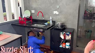 Amateur Blonde Latina Suzie Slut Gets Total Anal from Plumber Will Mastro