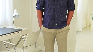 Slutty Stepdaughter Charlotte Sins Takes Stepdad's Hard Dick in Her Tight Cunt