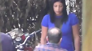 Silver Fox Rolls Up on Motorcycle to Bang Hooker Jungle