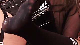 Medical Examination: Fisting in Latex Surgical Gloves. 2 Femdom Mistresses.