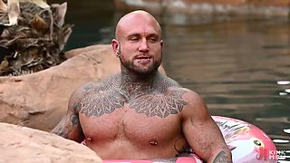 Christian Wilde, Bad Boi Benvis Holes Slammed by Unruly Gangbangers