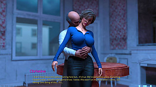 Awam-style Game - Being a Wife (v1.220p) - P5 - She Becomes a Filthy Cheating Wife - First Time She Lets Goro Penetrate Her
