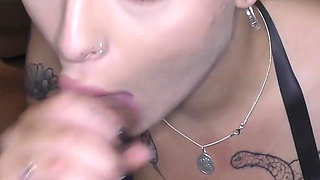 Illicit Gal Gets More Spunk in Her Face