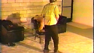 Brunettes bdsm solo spank