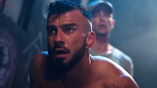 Ruslan Angelos Monster Cock Barebacks Alex Brand in Mafia Den